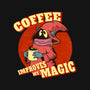 Coffee Improves My Magic-unisex basic tank-leepianti