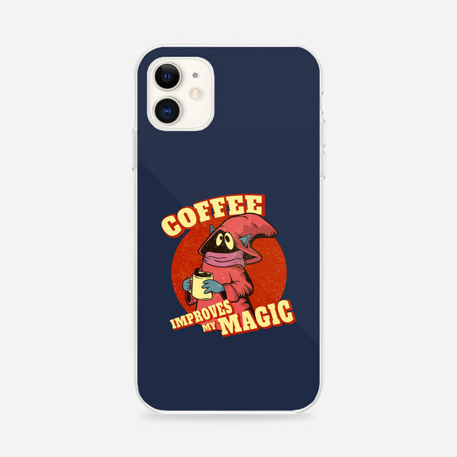 Coffee Improves My Magic-iphone snap phone case-leepianti
