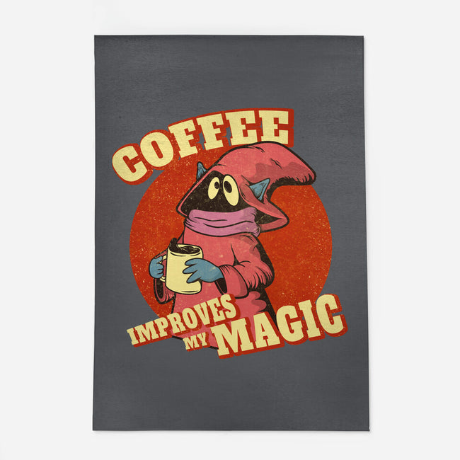 Coffee Improves My Magic-none indoor rug-leepianti