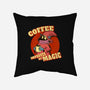 Coffee Improves My Magic-none removable cover w insert throw pillow-leepianti