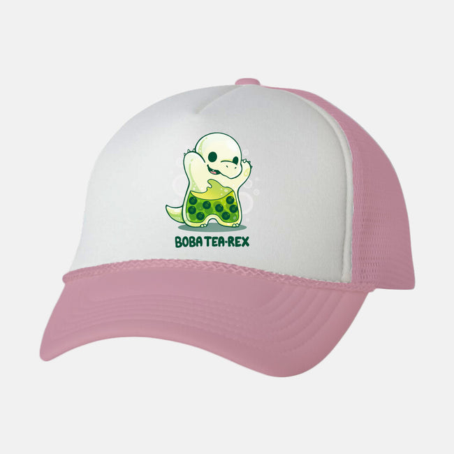 Boba Tea Rex-unisex trucker hat-Vallina84