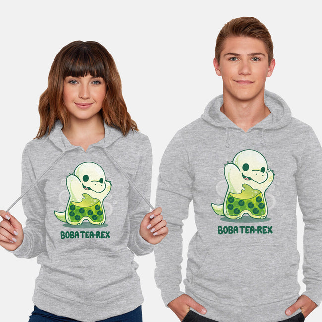 Boba Tea Rex-unisex pullover sweatshirt-Vallina84