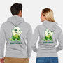 Boba Tea Rex-unisex zip-up sweatshirt-Vallina84