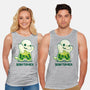Boba Tea Rex-unisex basic tank-Vallina84