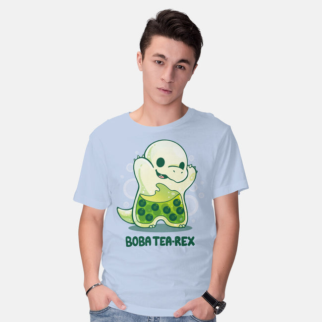 Boba Tea Rex-mens basic tee-Vallina84