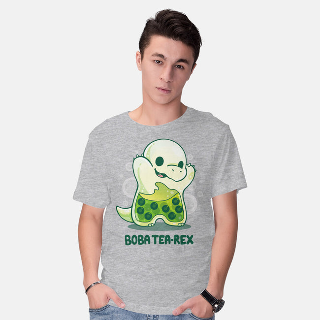 Boba Tea Rex-mens basic tee-Vallina84