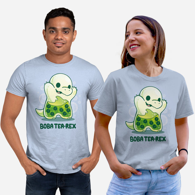 Boba Tea Rex-unisex basic tee-Vallina84