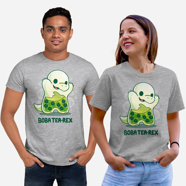 Boba Tea Rex-unisex basic tee-Vallina84