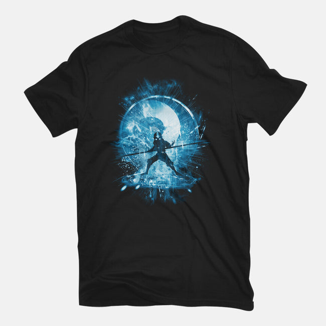 Elemental Storm-womens fitted tee-kharmazero