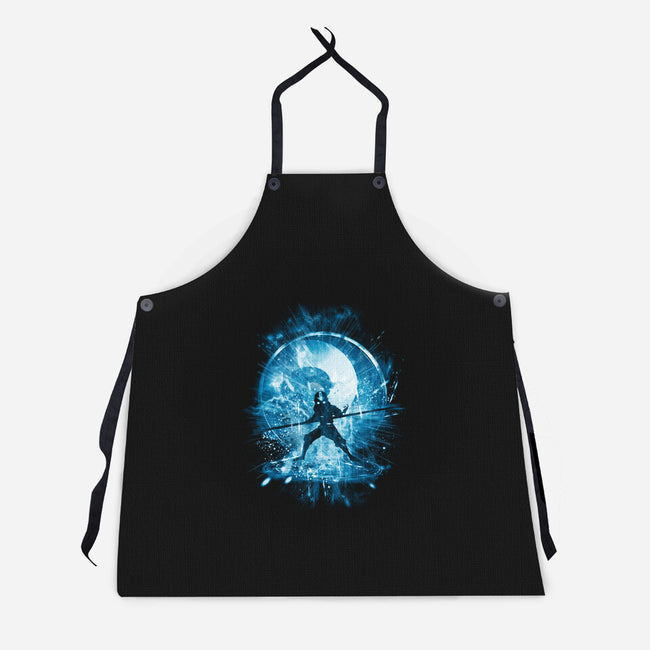 Elemental Storm-unisex kitchen apron-kharmazero