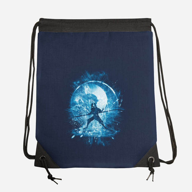 Elemental Storm-none drawstring bag-kharmazero