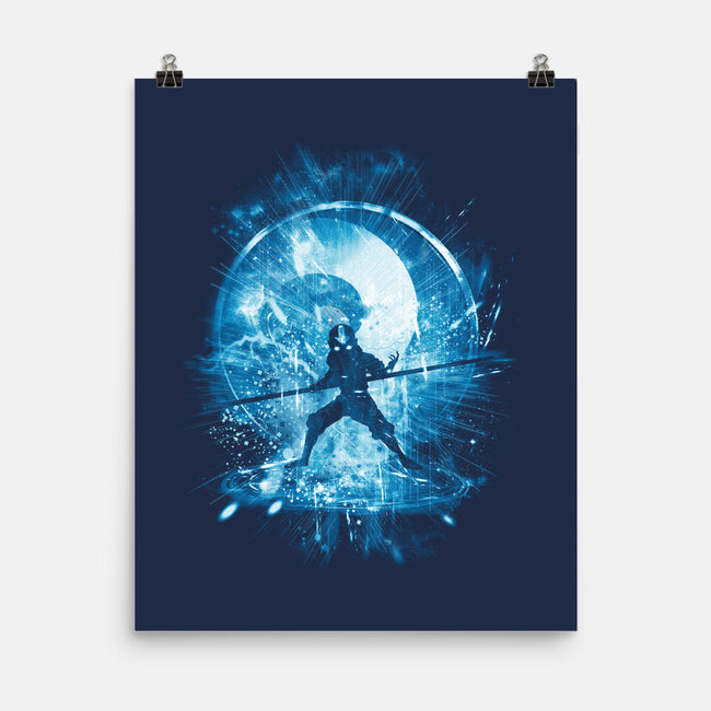 Elemental Storm-none matte poster-kharmazero