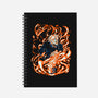 Drawn By The Flames-none dot grid notebook-1Wing