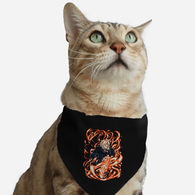 Drawn By The Flames-cat adjustable pet collar-1Wing