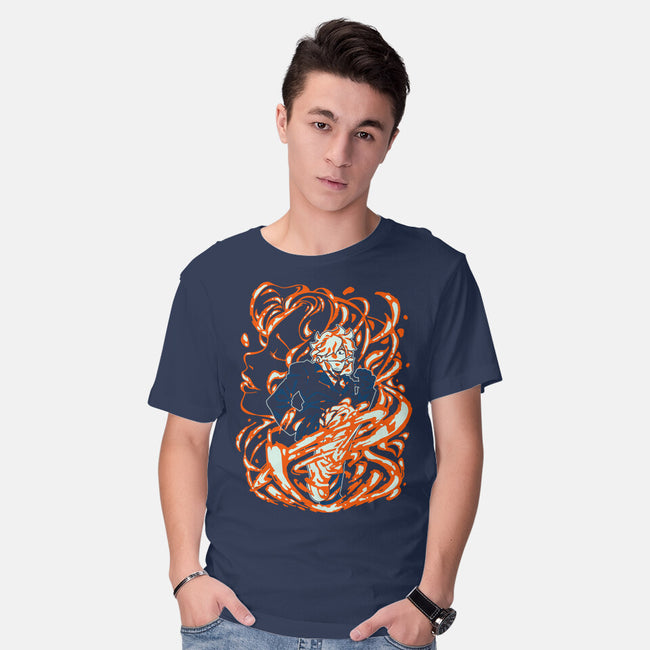 Drawn By The Flames-mens basic tee-1Wing