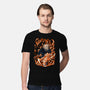Drawn By The Flames-mens premium tee-1Wing