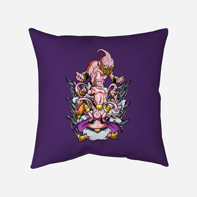Demon Person Boo-none removable cover w insert throw pillow-Owlcreation