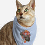 Way Of The Samurai Skull-cat bandana pet collar-eduely