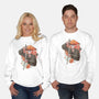 Way Of The Samurai Skull-unisex crew neck sweatshirt-eduely