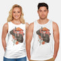 Way Of The Samurai Skull-unisex basic tank-eduely