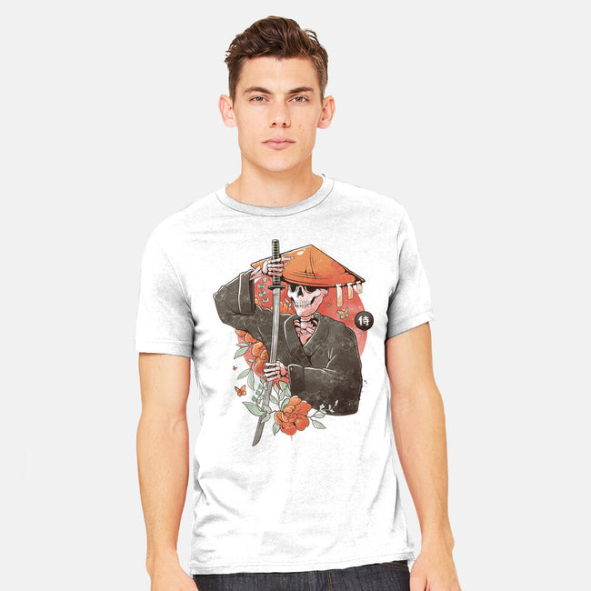 Way Of The Samurai Skull-mens heavyweight tee-eduely