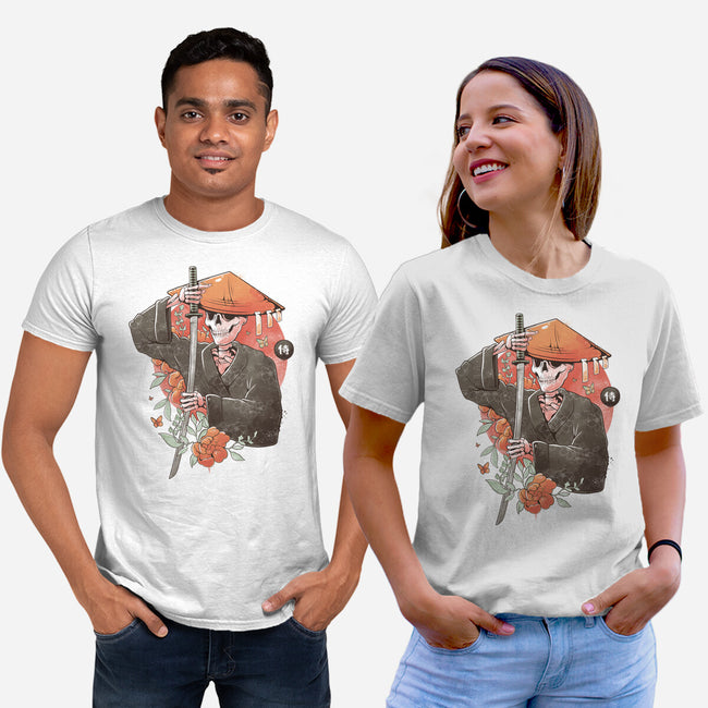 Way Of The Samurai Skull-unisex basic tee-eduely