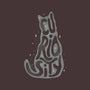 Curiosity Cat-none drawstring bag-tobefonseca