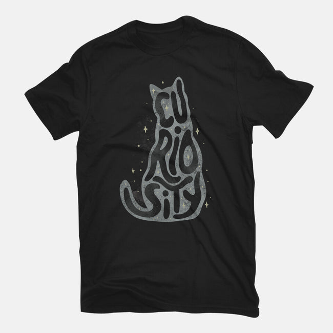 Curiosity Cat-unisex basic tee-tobefonseca