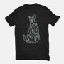 Curiosity Cat-womens basic tee-tobefonseca