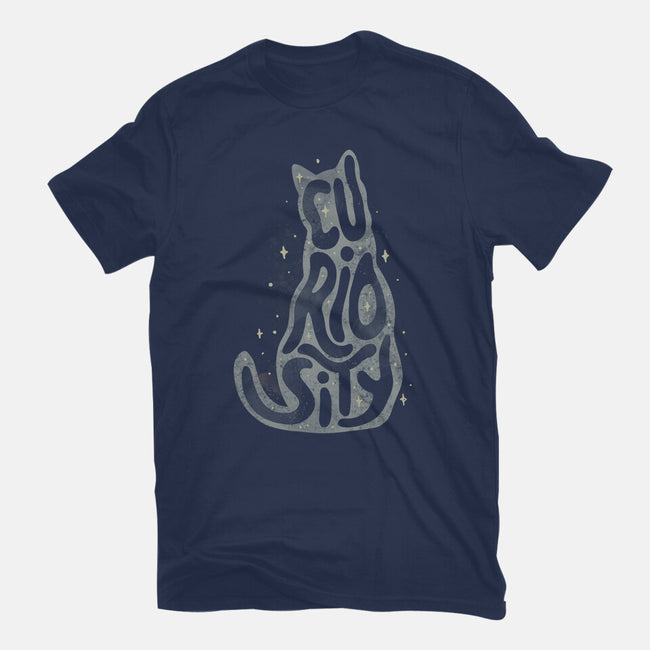 Curiosity Cat-unisex basic tee-tobefonseca