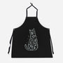 Curiosity Cat-unisex kitchen apron-tobefonseca