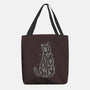 Curiosity Cat-none basic tote bag-tobefonseca