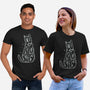 Curiosity Cat-unisex basic tee-tobefonseca