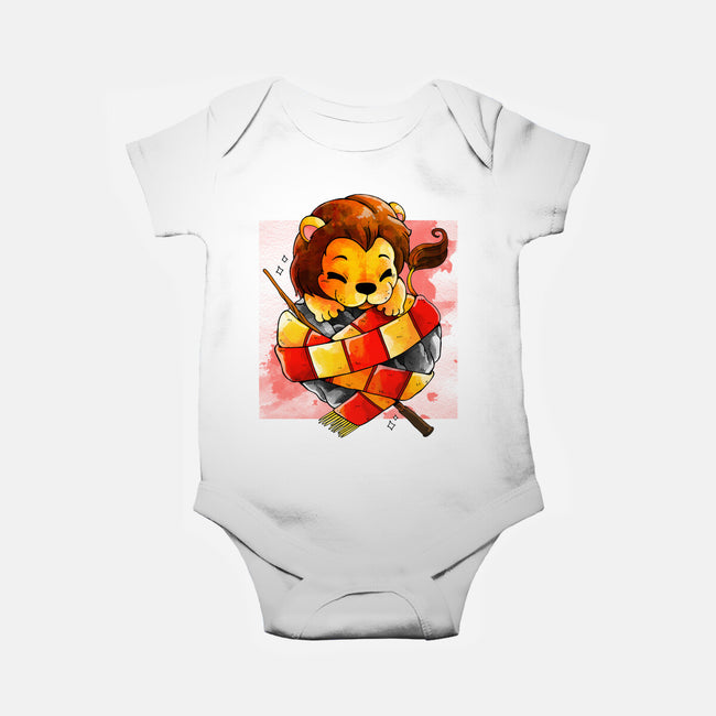 Lion Heart-baby basic onesie-Vallina84
