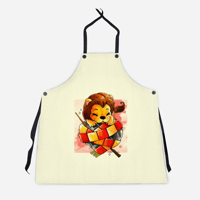 Lion Heart-unisex kitchen apron-Vallina84