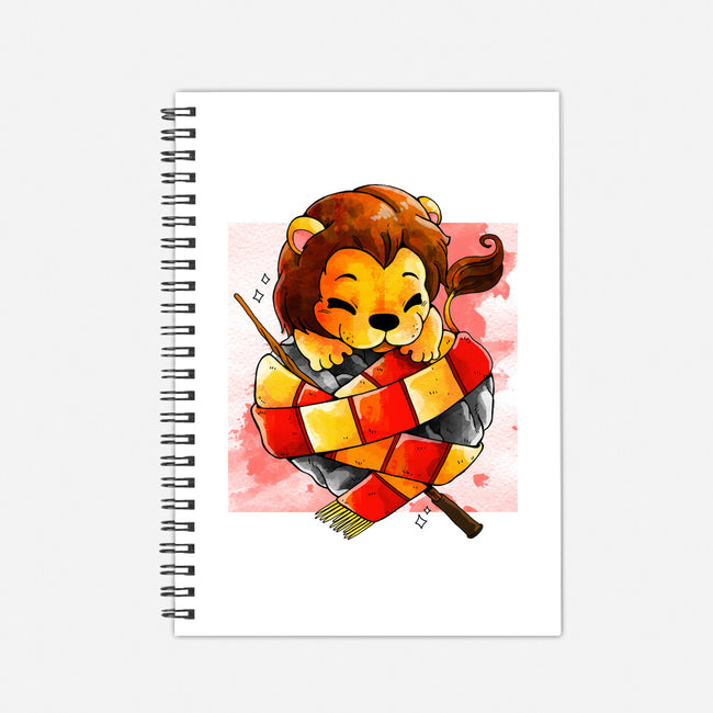 Lion Heart-none dot grid notebook-Vallina84