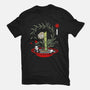 Ikebana Panda-womens basic tee-Vallina84