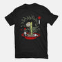 Ikebana Panda-womens fitted tee-Vallina84