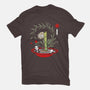 Ikebana Panda-womens basic tee-Vallina84