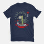 Ikebana Panda-womens basic tee-Vallina84