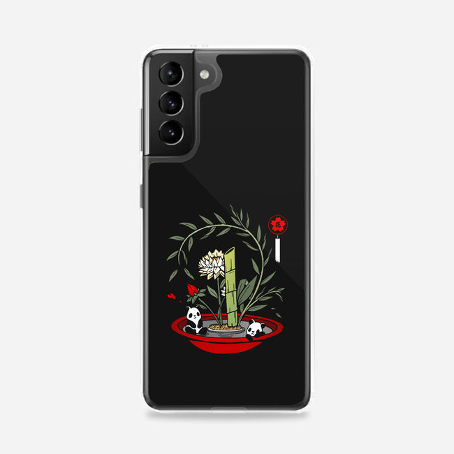 Ikebana Panda-samsung snap phone case-Vallina84