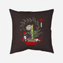 Ikebana Panda-none removable cover w insert throw pillow-Vallina84