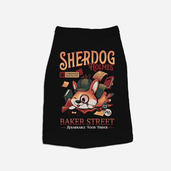 Mister Sherdog Holmes-dog basic pet tank-Snouleaf