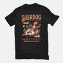 Mister Sherdog Holmes-womens fitted tee-Snouleaf