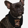 Mister Sherdog Holmes-dog bandana pet collar-Snouleaf