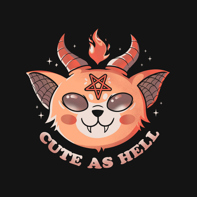 Cute In Hell-none removable cover w insert throw pillow-Eoli Studio