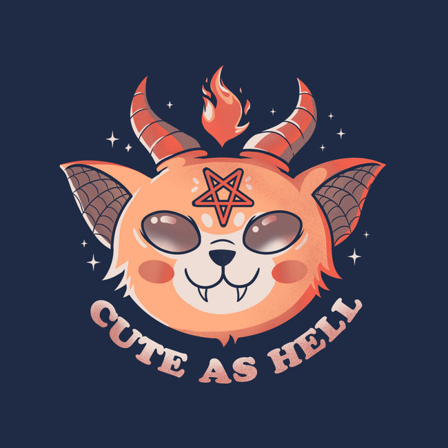 Cute In Hell-none removable cover w insert throw pillow-Eoli Studio