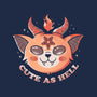 Cute In Hell-none drawstring bag-Eoli Studio