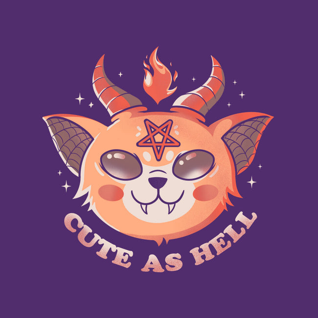 Cute In Hell-none removable cover w insert throw pillow-Eoli Studio