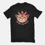 Cute In Hell-womens fitted tee-Eoli Studio